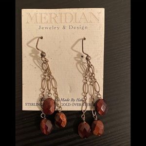 Long Sterling Silver Earrings